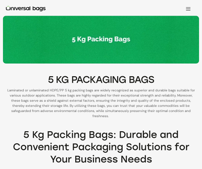 Universal Bags