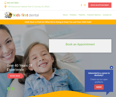 Pediatric Dentist in Conway, SC | Kids Dentistry Near You