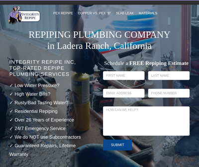 Ladera Ranch Repiping