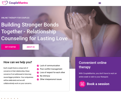 Online Couple Therapy- CoupleMantra