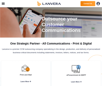 Lanvera - Customer Communication & Document Outsourcing Company