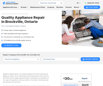 Appliance Repair Expert in Brockville