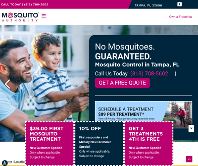 Mosquito Control Tampa, FL