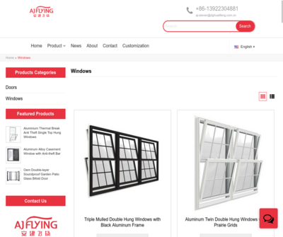 Aluminium Double Glazed Windows