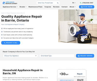 Appliance Repair Expert in Barrie