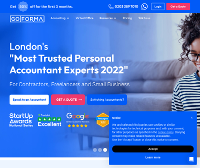 GoForma - Award-winning Accounting Firm in the UK