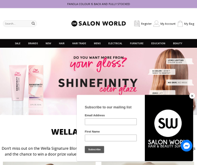 Hair and beauty supply