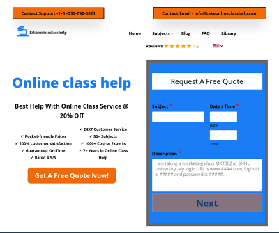 Take Online Class Help