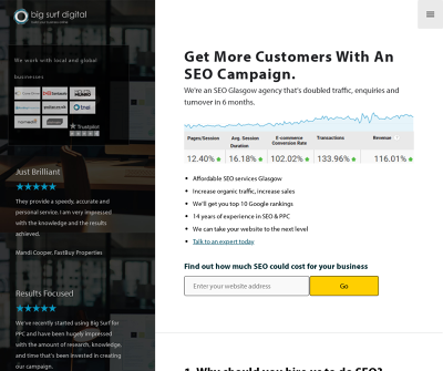 Big Surf Digital SEO Company