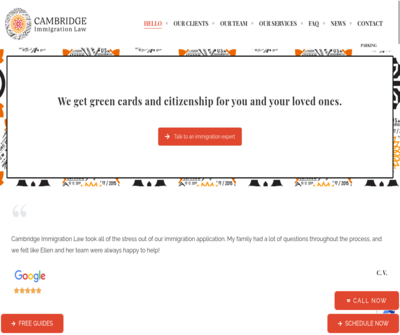 Cambridge Immigration Law