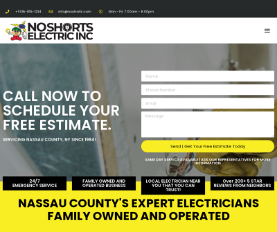No Shorts Electric Inc