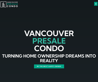 Vancouver Presale Condo