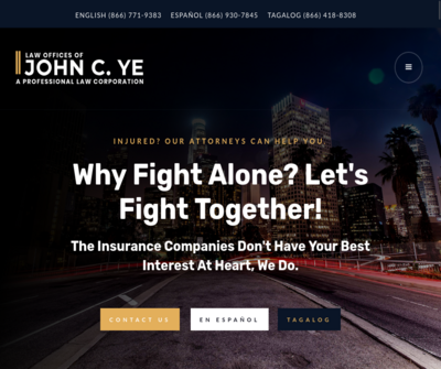 Law Offices of John C. Ye