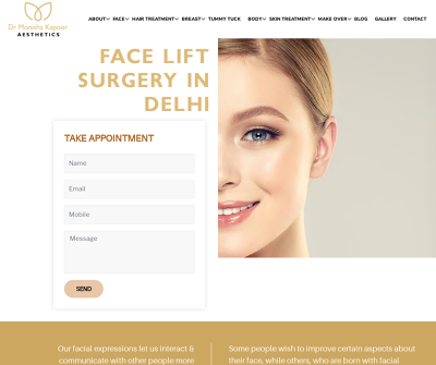 facelift surgery in delhi 