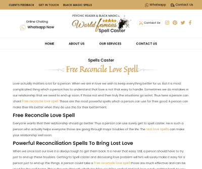 Free reconcile love spell | Bring Lost Lover Back | Overnight Mantra
