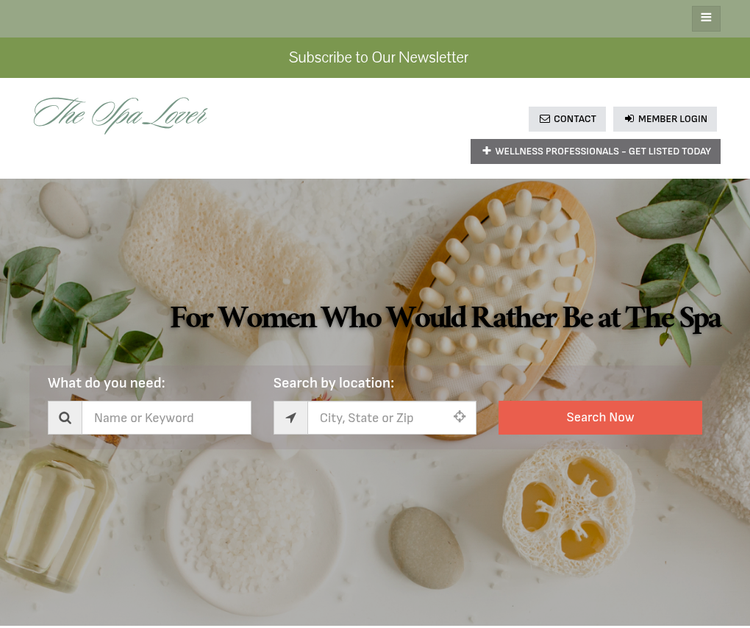 The Spa Lover Wellness Group, Directory Finder for Spa and Wellness, The Spa Lover Lifestyle Club