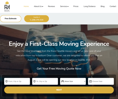 Royalty Moving & Storage Seattle