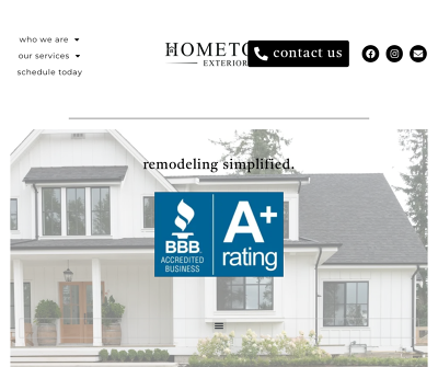 Hometown Exteriors Inc
