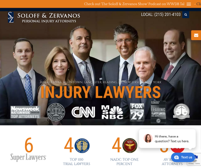 Soloff & Zervanos Personal Injury Attorneys