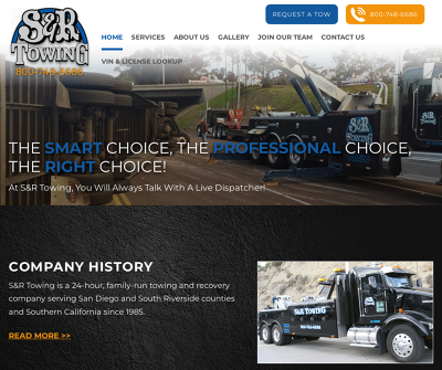 S & R Towing Inc. - Oceanside