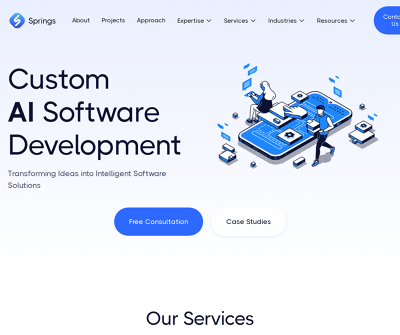Multi-agent platform for web and mobile apps