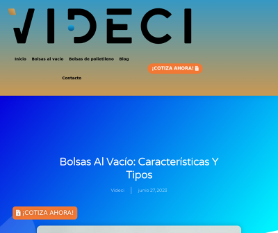 bolsas al vacio