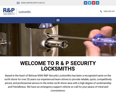 R & P Security Locksmiths