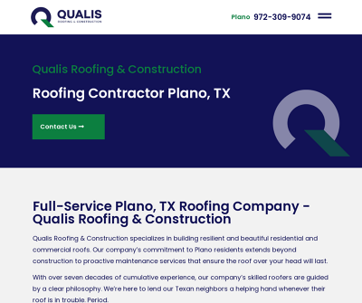 Qualis Roofing & Construction