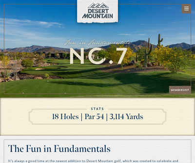 Seven Desert Mountain Clubhouse