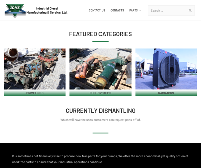 Used Frac Parts