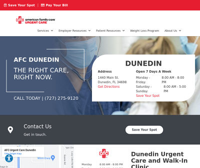 AFC Urgent Care Dunedin