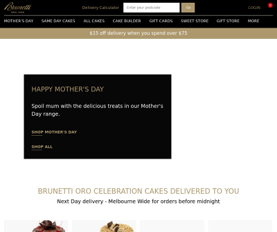 Brunetti Oro Flinders Lane