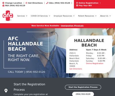 AFC Urgent Care Hallandale Beach