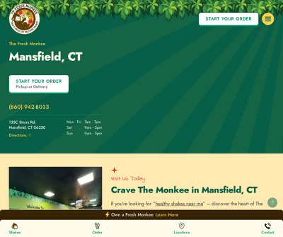 The Fresh Monkee - Mansfield