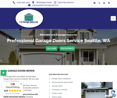 E.S Garage Doors Inc.