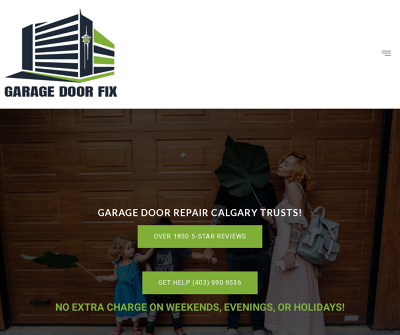 Calgary Garage Door Fix