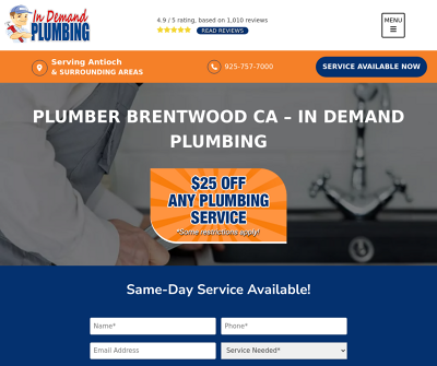 In Demand Plumbing
