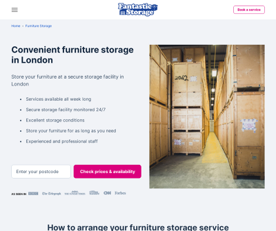 Furniture Storage in London