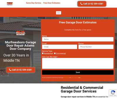 Adams Door Company