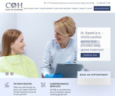 Center for Oral Health & Sleep Apnea Treatment
