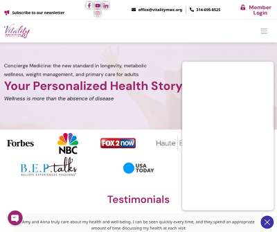 Vitality Medical and Wellness Consulting LLC