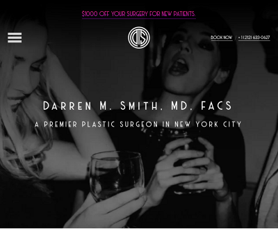 Darren M. Smith, MD, FACS, Plastic Surgery: Liposuction, Breast Augmentation, and Facelifts in NYC