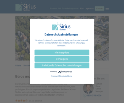 Sirius Business Park Essen-Rellinghausen