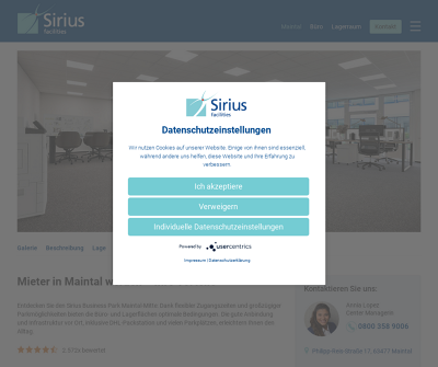 Sirius Business Park Maintal-Mitte