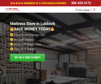 MattressByAppointmentLubbockTX