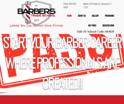 Barbers Trade School, Inc.