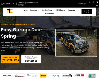 Easy Garage Door - Spring