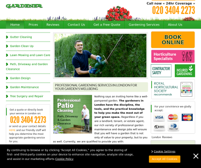 Gardeners Services London