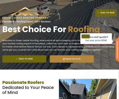 Green Ladder Roofing Company