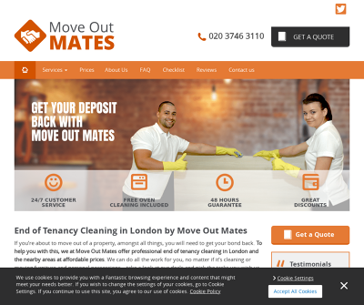 End of Tenancy Cleaning London / Move Out Mates 